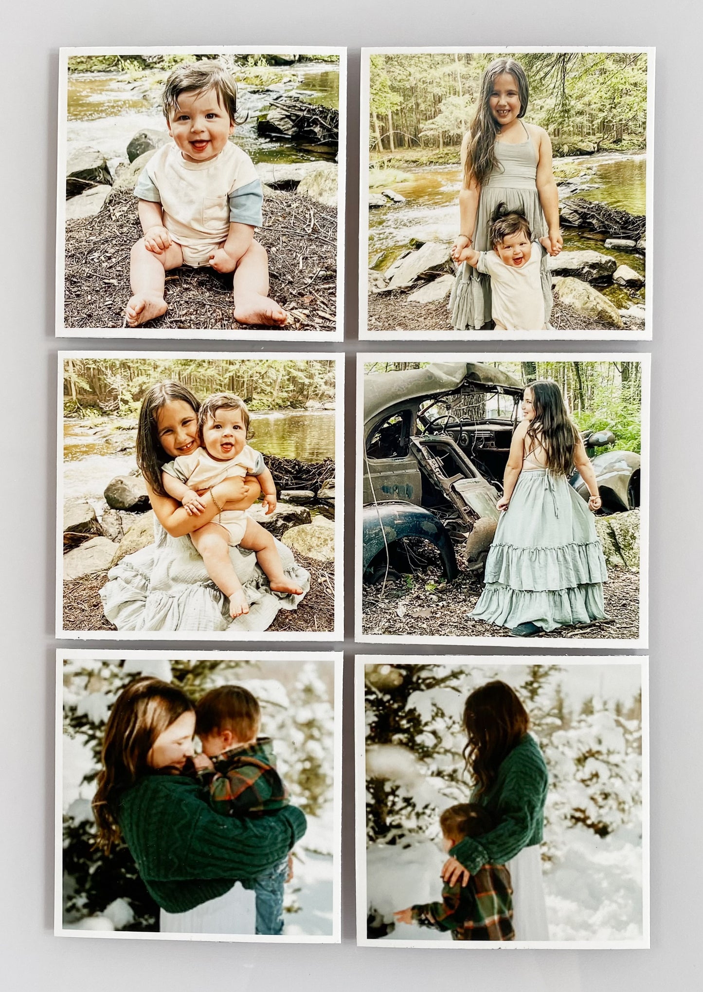 Custom Square Photo Magnets