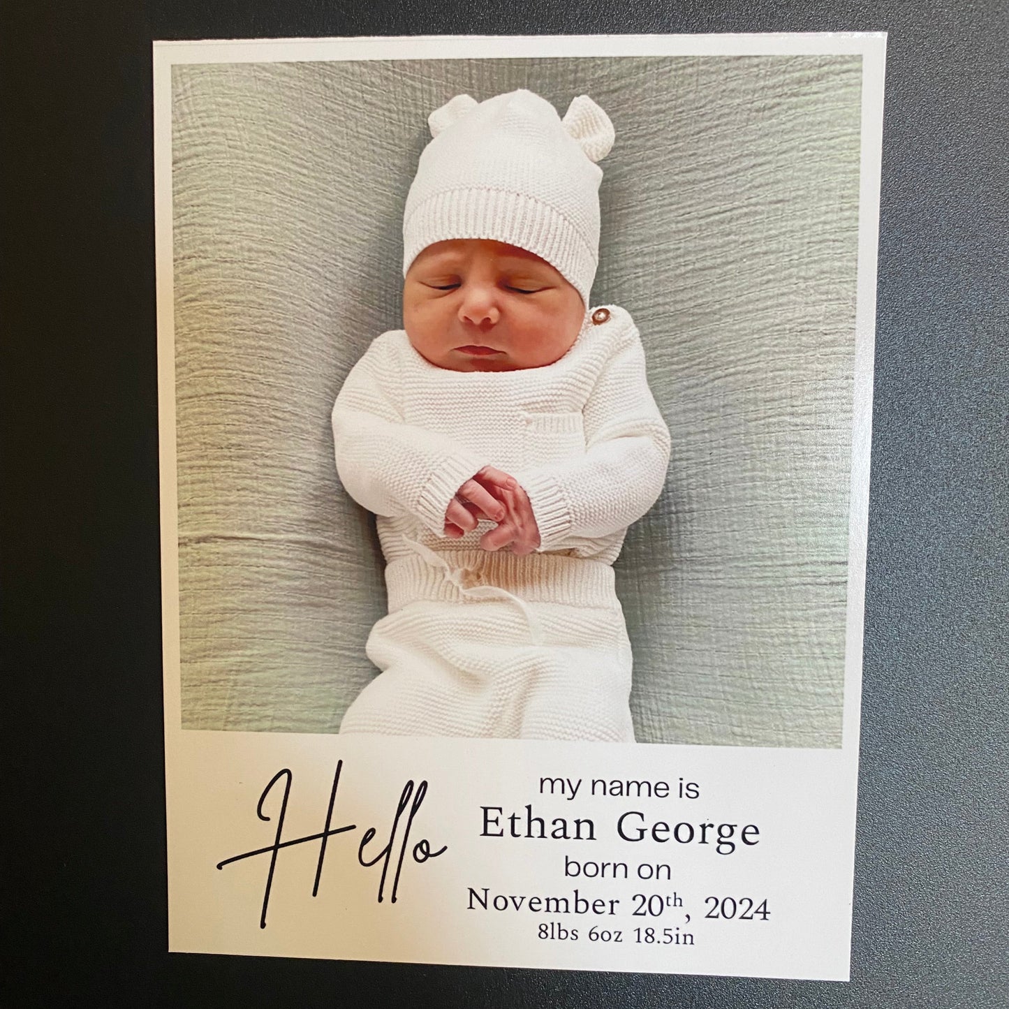 Birth Announcement